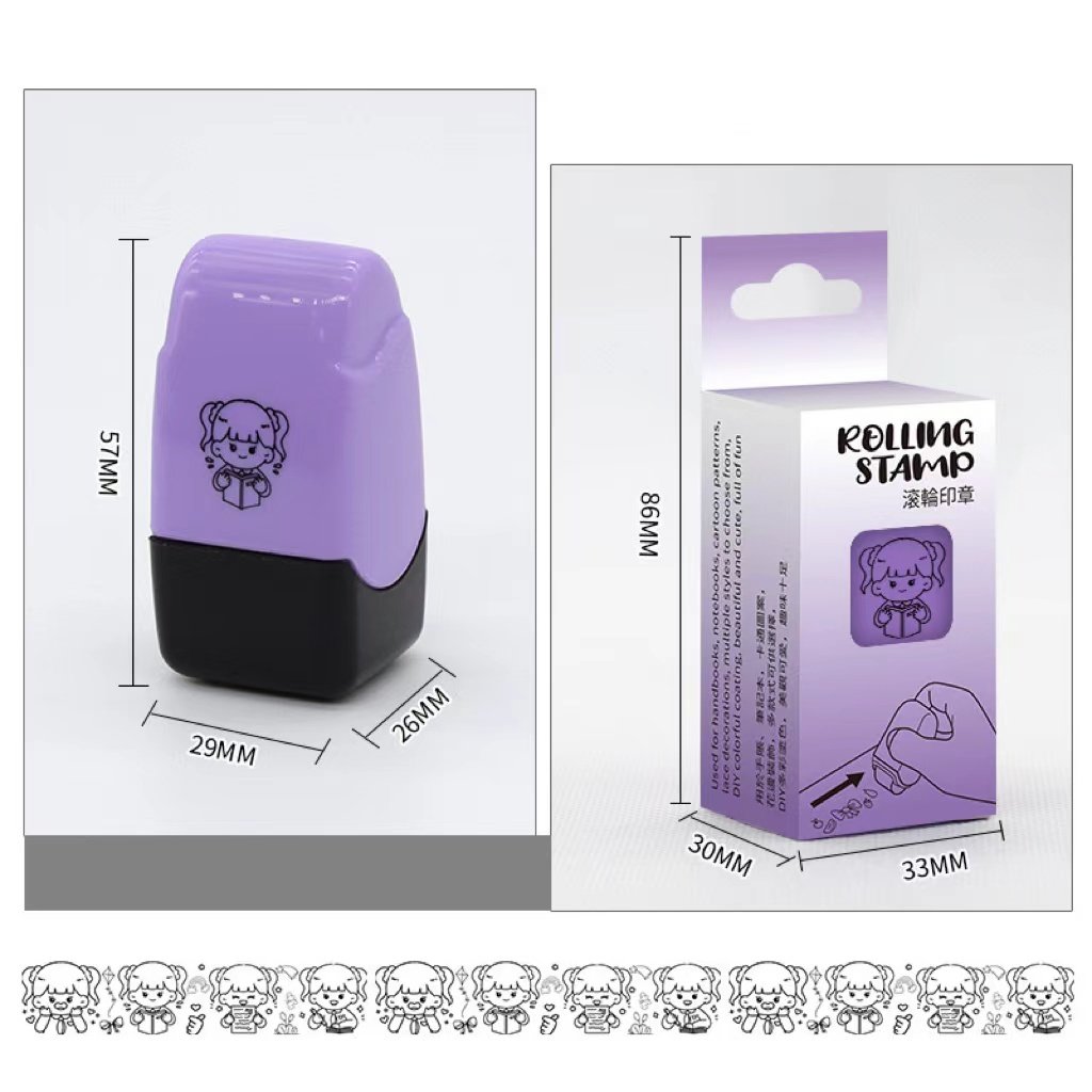 confidentiality security seal roller stamp portable Seal
