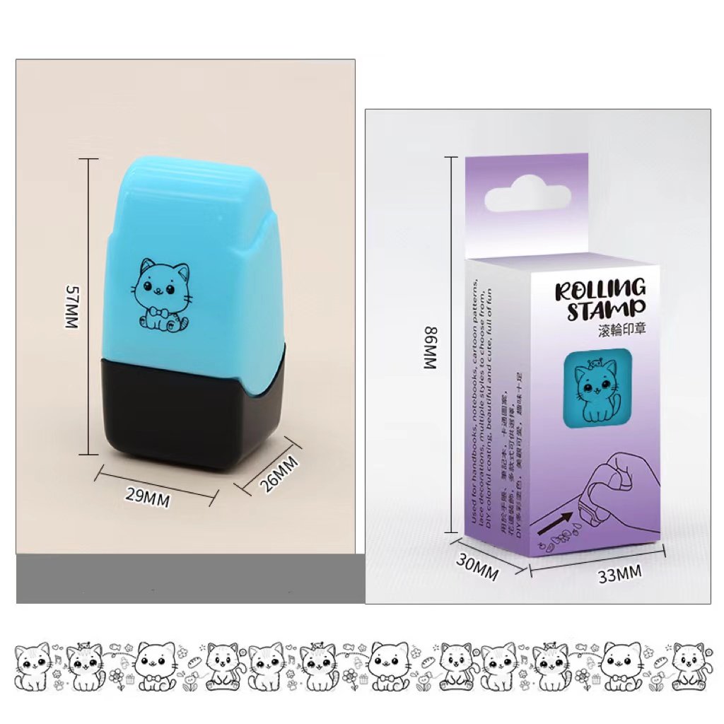 confidentiality security seal roller stamp portable Seal