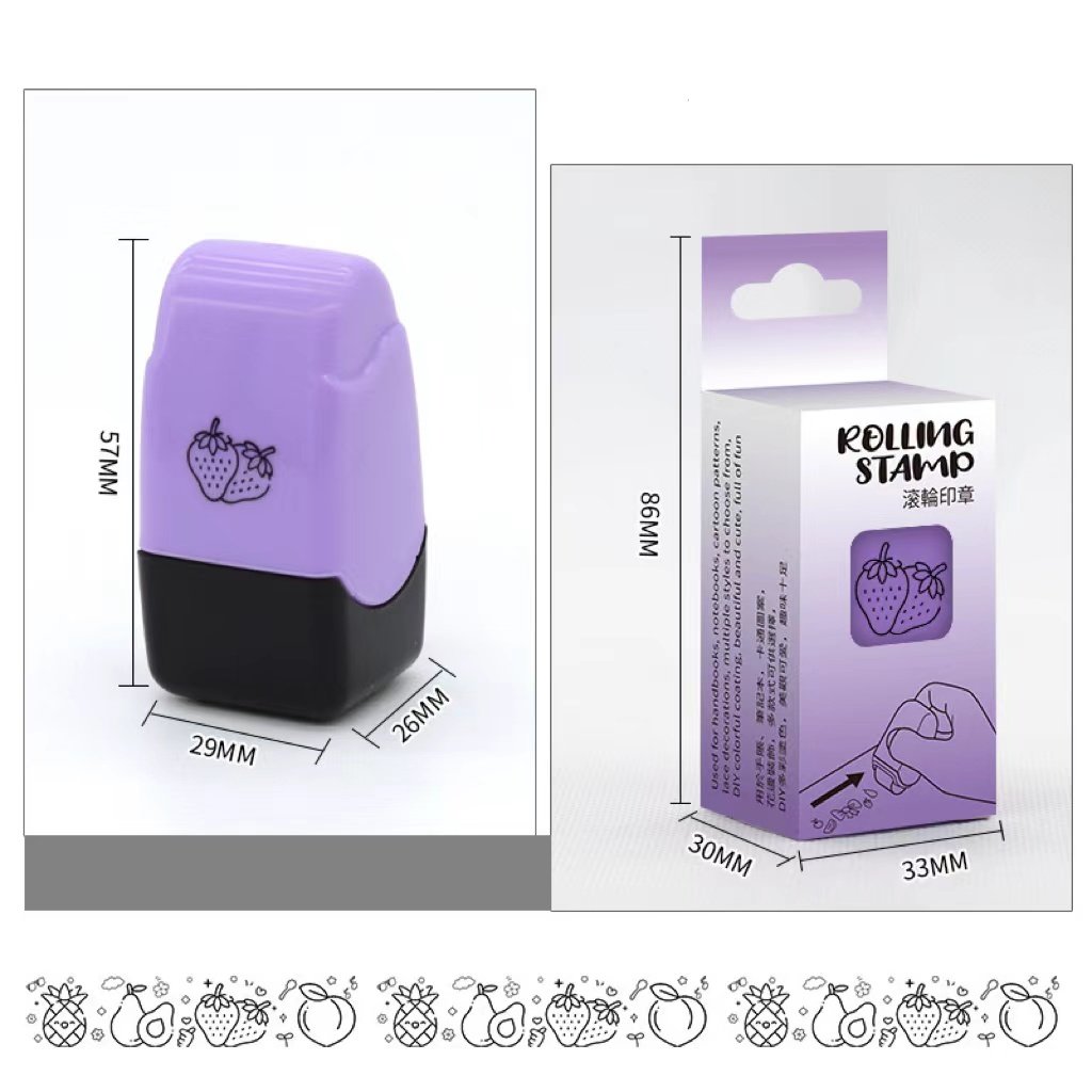 confidentiality security seal roller stamp portable Seal
