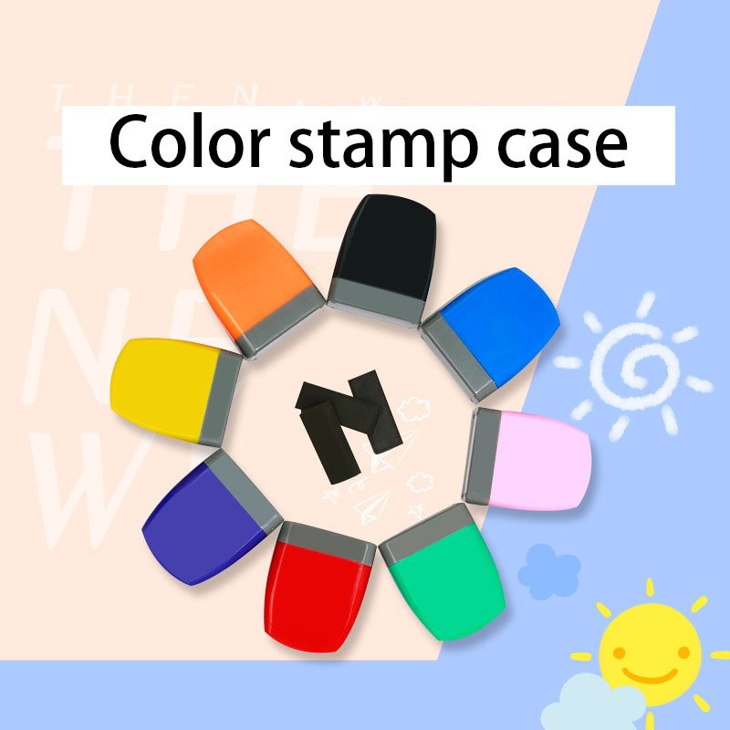 Seal Chinese Name Stamps Children Photosensitive Custom Stamp Case For Office School