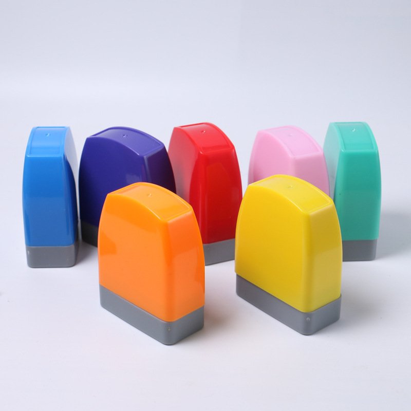 Seal Chinese Name Stamps Children Photosensitive Custom Stamp Case For Office School