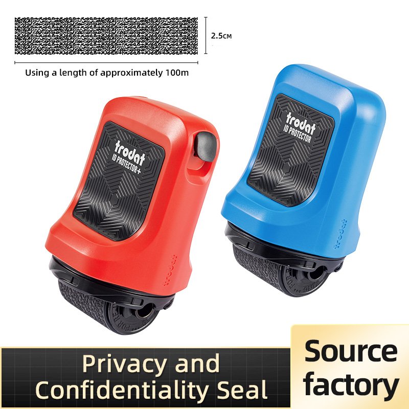 Personal Information Privacy Protection Seal Stamp Confidently Conceal Your Personal Data