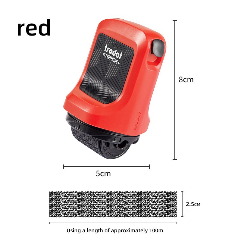 Personal Information Privacy Protection Seal Stamp Confidently Conceal Your Personal Data