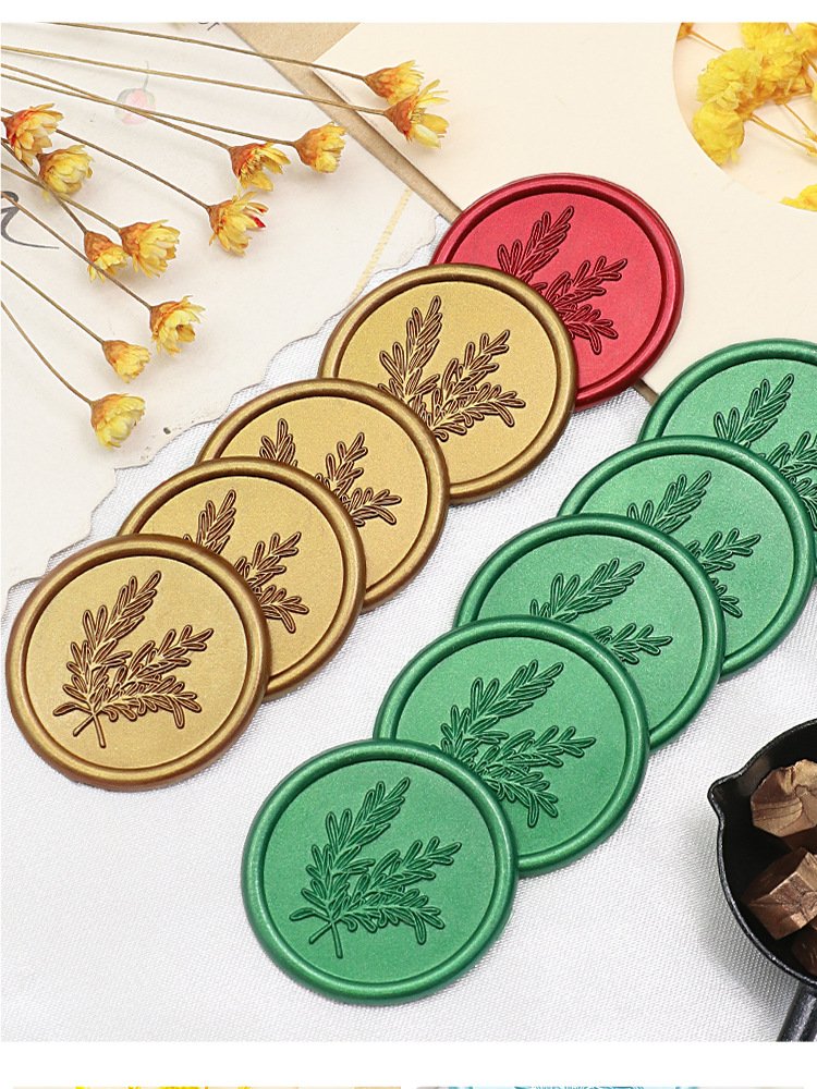 Purple Wax Seal Sticker Adhesive for Envelope,Wedding,Gift box