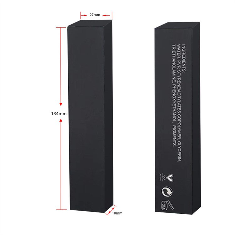 Custom Logo 2 In 1 Eyeliner Stamp Liquid Eyeliner Pen Double Head Winged Eyeliner Stamp Waterproof Black Liquid Eye Liner