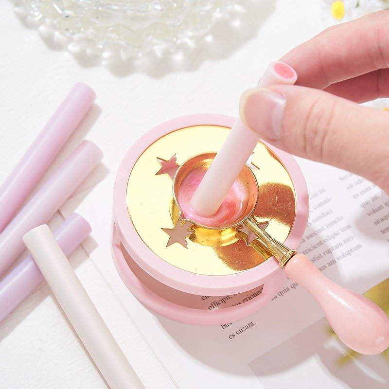 Pearly Wax Melting Sticks Gold Macaron Mix Color Sealing Wax Sticks
