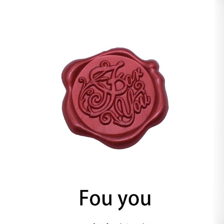 Wholesale custom logo wax seal for envelope Self Adhesive Wax Seal Wax Seal Stamp