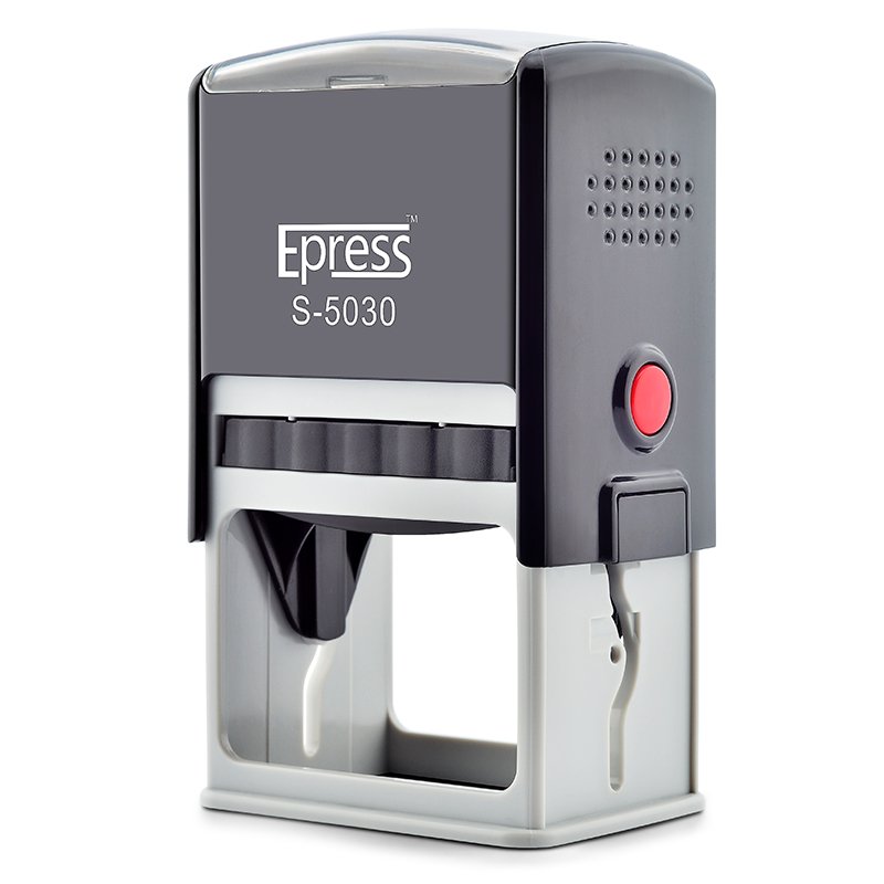 Customized Self-Inking Stamps Rectangle Refillable Scanned Stamper for Accounting Work Ordering Business Rubber Stamp 50*30mm