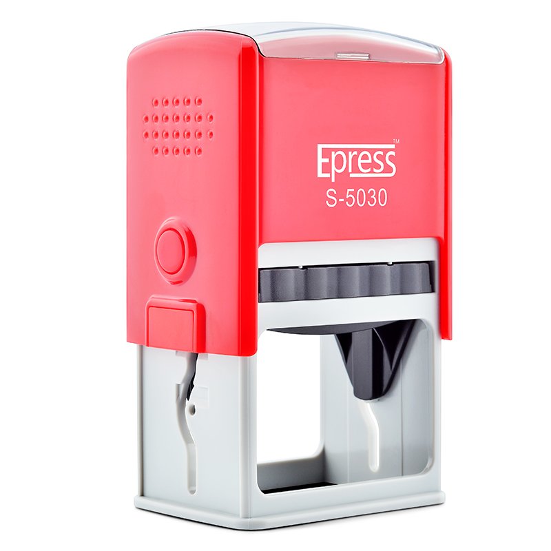 Customized Self-Inking Stamps Rectangle Refillable Scanned Stamper for Accounting Work Ordering Business Rubber Stamp 50*30mm