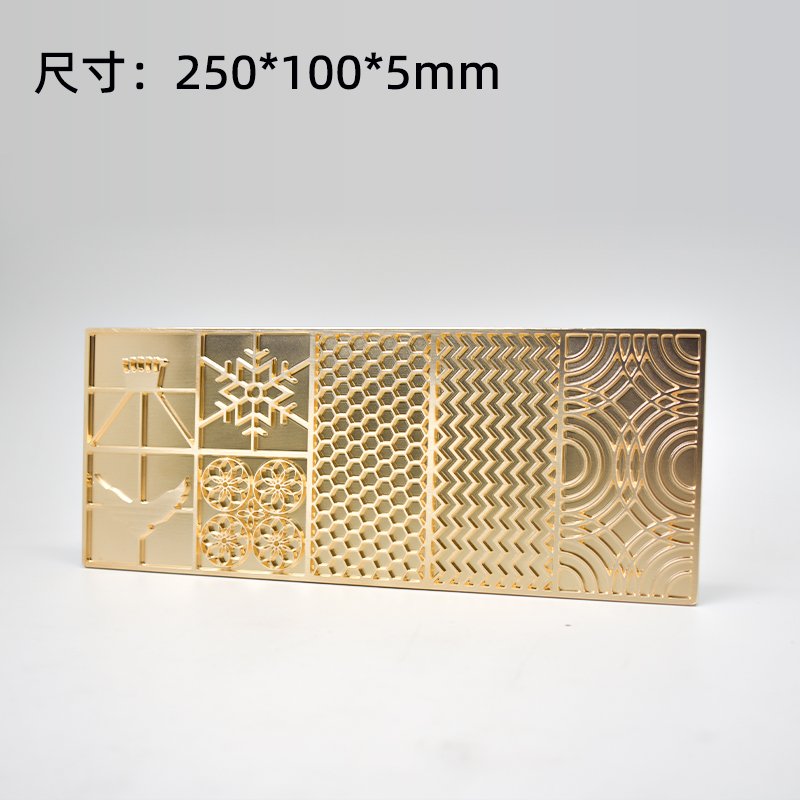 Copper Ice Stamp: Easy-to-Use Tool, Impress Beautiful Designs on Ice Blocks, Ideal for Cocktail Parties