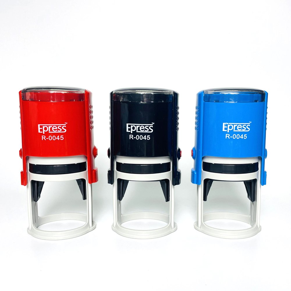 Adjustable Self-inking Stamps Custom Self Ink Stamp Manual Classic Portable Self Inking Stamp