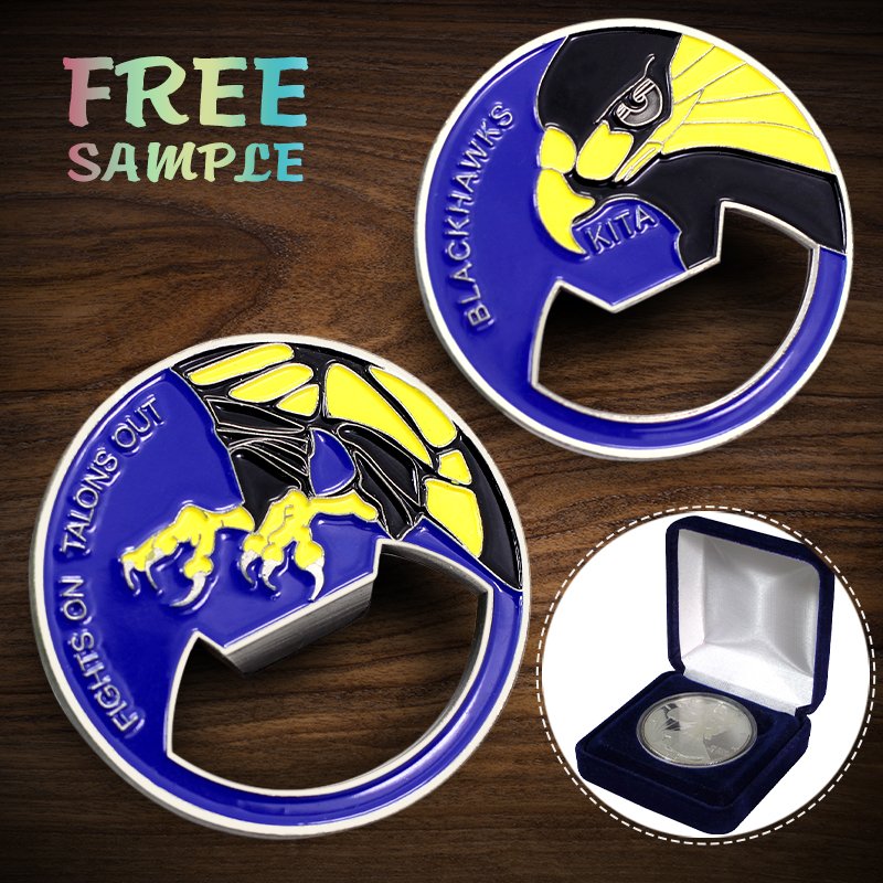 China Factory Price Custom Metal Electroplate Gold Stamp Souvenir Coin