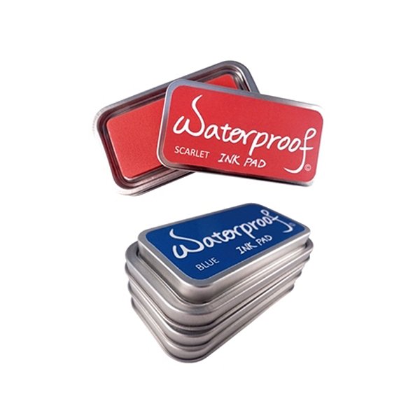 Wholesale Non-Toxic Permanent Ink Wood Paper Fabric Surface Waterproof Ink Pad With Custom Logo