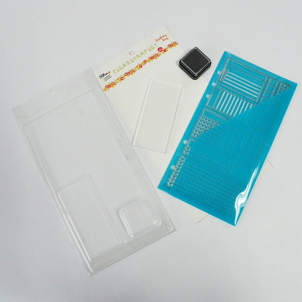 Planner silicon clear rubber photoplymer stamp seal set for journaling ,DIY scrapbooking,
