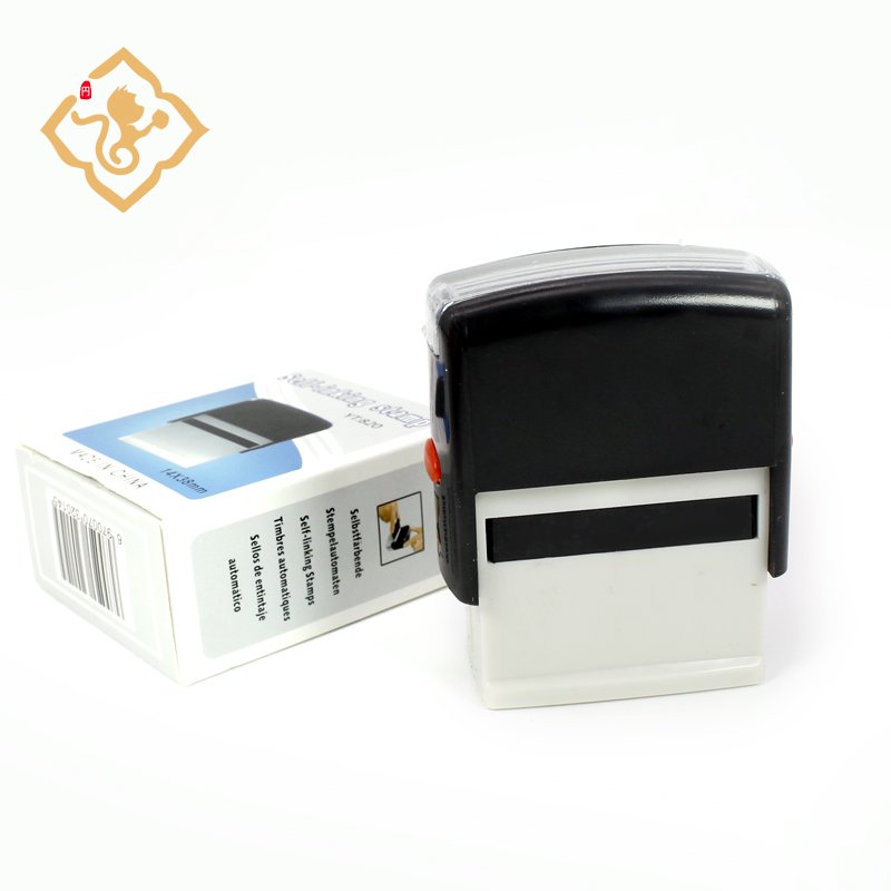 Wholesale ready to ship self inking Rubber large self inking stamp 60 x 90 self inking custom logo stamp