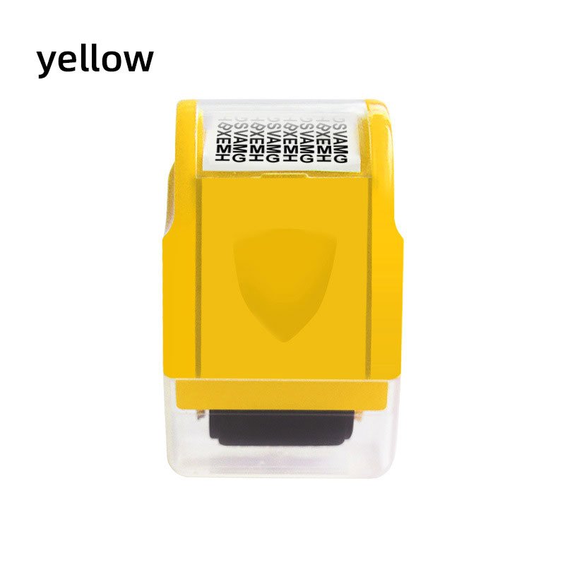 Personal Information Privacy Protection Seal Stamp Confidently Conceal Your Personal Data