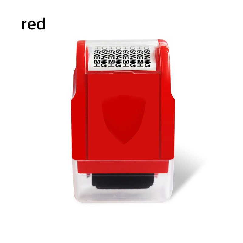 Personal Information Privacy Protection Seal Stamp Confidently Conceal Your Personal Data