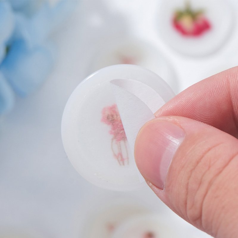 Dried Flower Self adhesive wax seal sticker wedding invite wax seals stamp stickers