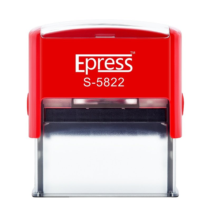 Mark Rubber Ink Personal Stamps 58 * 22 mm Office Seal Self Inking Rubber Stamp Automatic Fiscal Personal Logo Mark Stamps