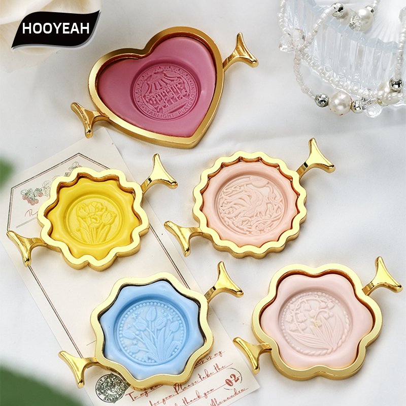 Fire lacquer wax seal shaping tool/Solid brass stamps, embossed stamps, wax beads, metal heads manufacturer wholesale