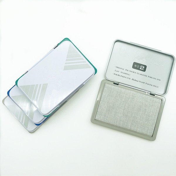 Hot Sale Colorful Good Quality Tin box inking Stamp Pad