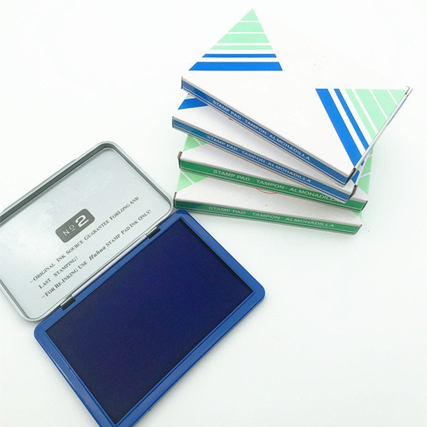Hot Sale Colorful Good Quality Tin box inking Stamp Pad