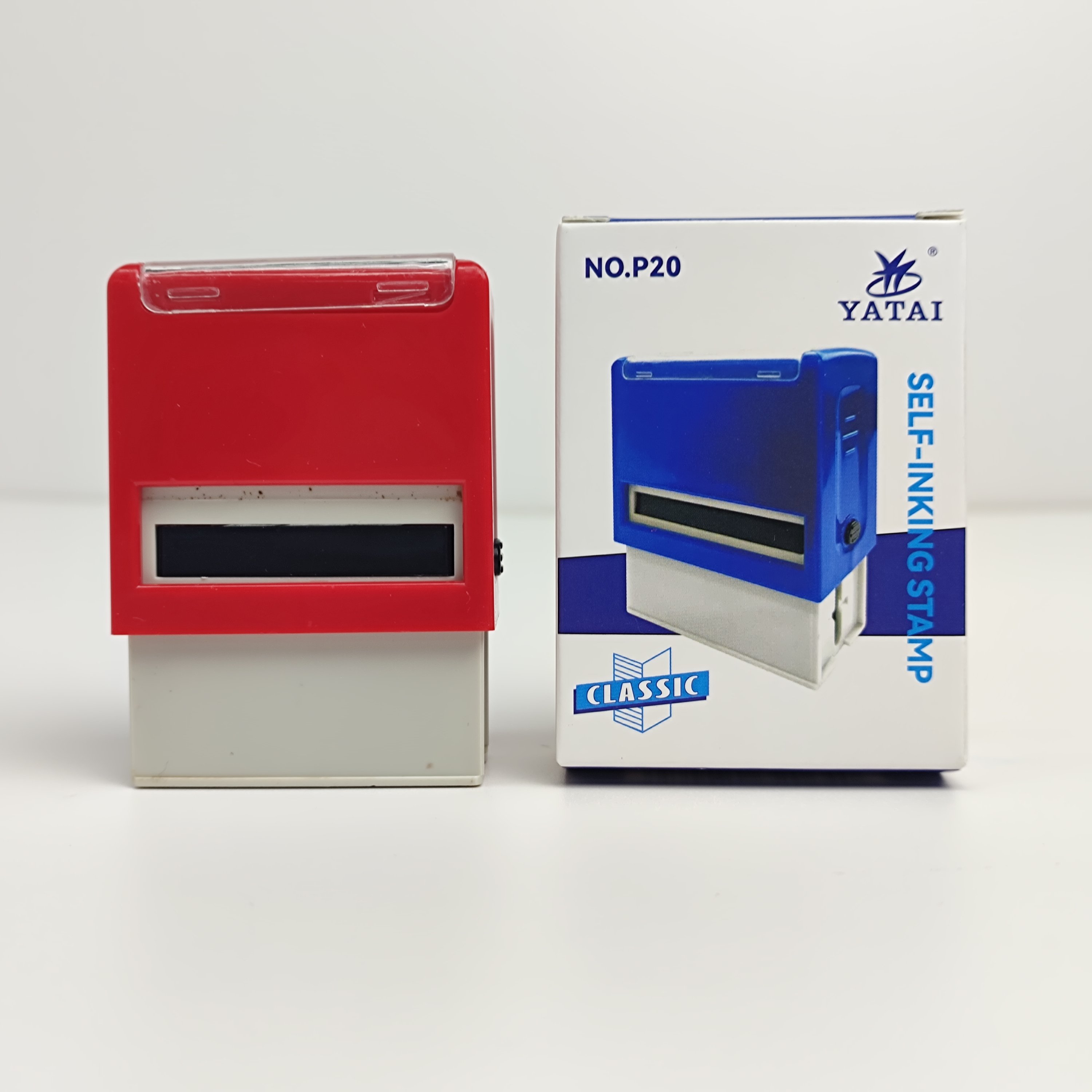 Rectangle Self-inking Custom Personalized Automatic Rubber Stamp For Office Personal Logo Stamp Office Stamp