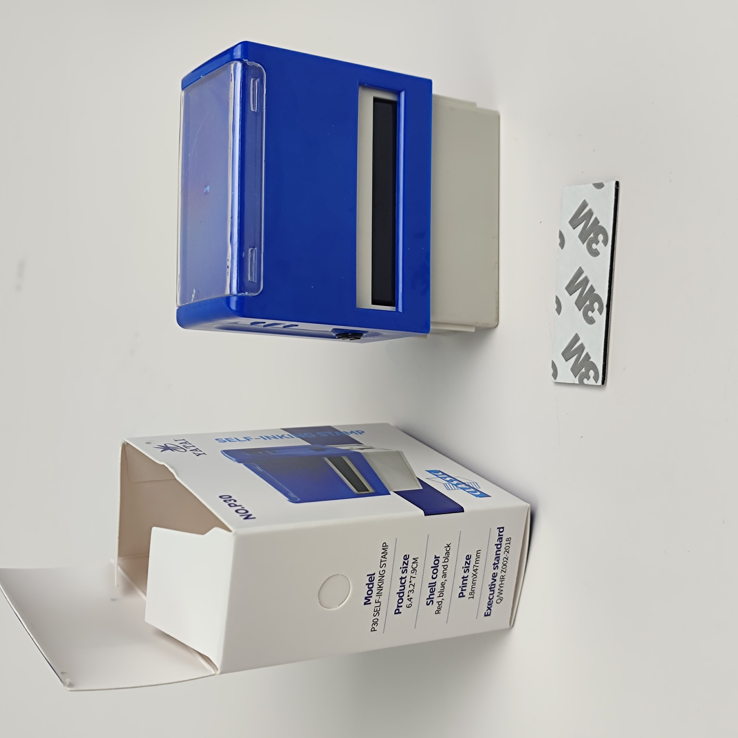 Rectangle Self-inking Custom Personalized Automatic Rubber Stamp For Office Personal Logo Stamp Office Stamp