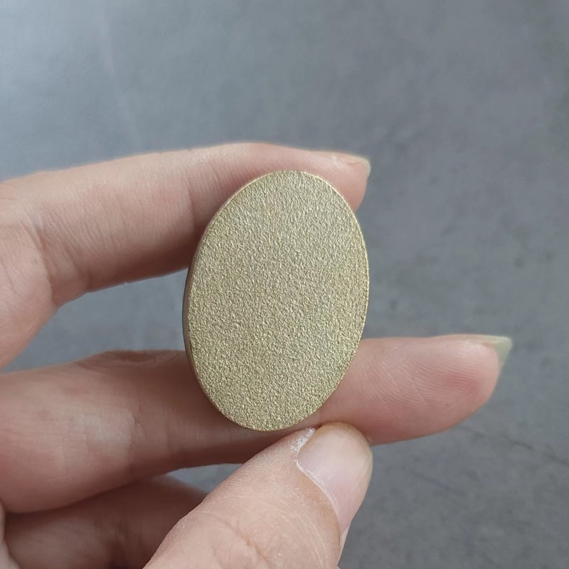 Hot Sale Frosted Brass Stamp Head 25mm 30mm Blank Stamp Head Copper High Quality Wax Stamp Head For Envelope Invitations Decor