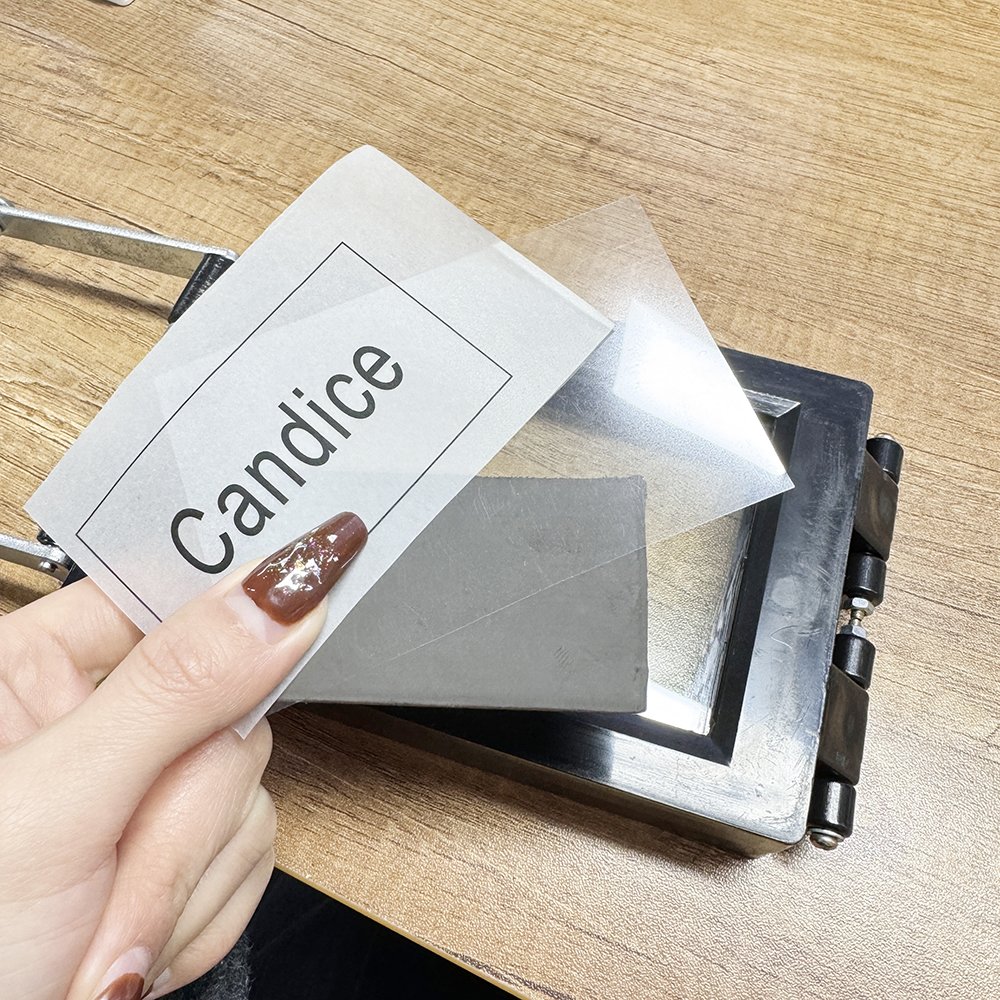 Flash stamp tracing paper photosensitive flash stamp making machine accessory flash stamp tracing paper