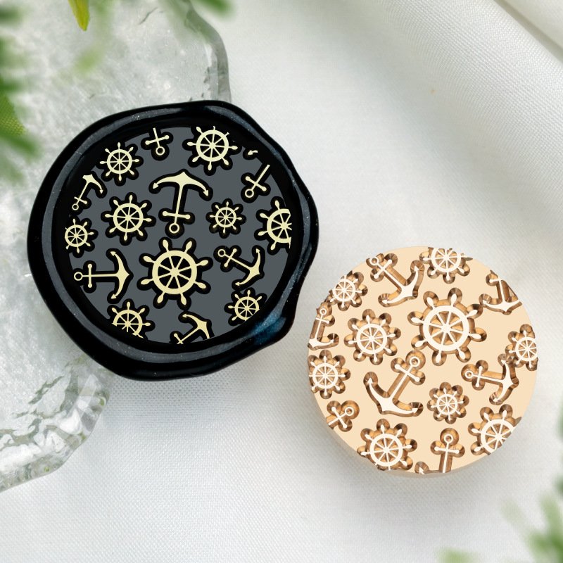 High Quality Colorful Series Leaf Lemon Fruit Flower Panda Wax Seal Stamp Head