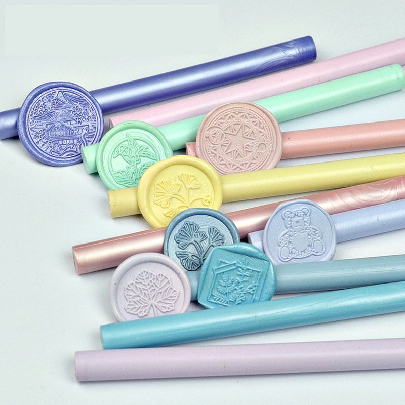 80 color Sealing Wax Sticks for Retro Vintage Wax Seal Stamp and Letter wax seal sticks