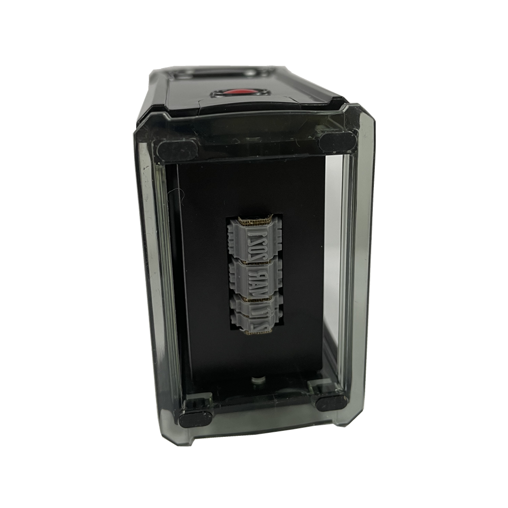 WES Dater Self Inking Stamp Dual Color Ink Pad Date Stamp DT--3050