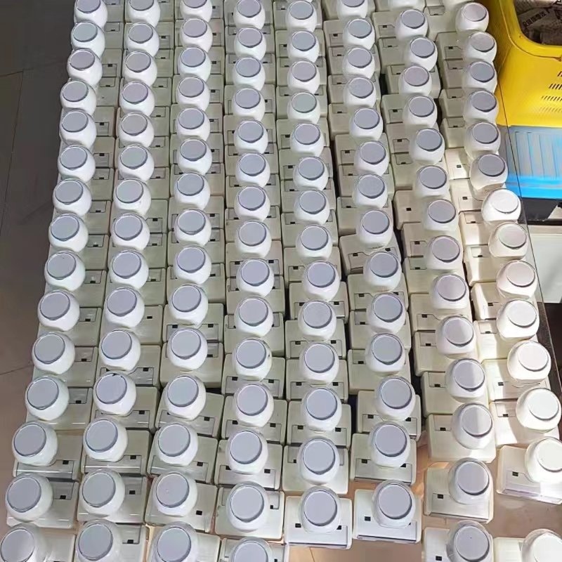 2050 assorted color office common flash rubber stamp.