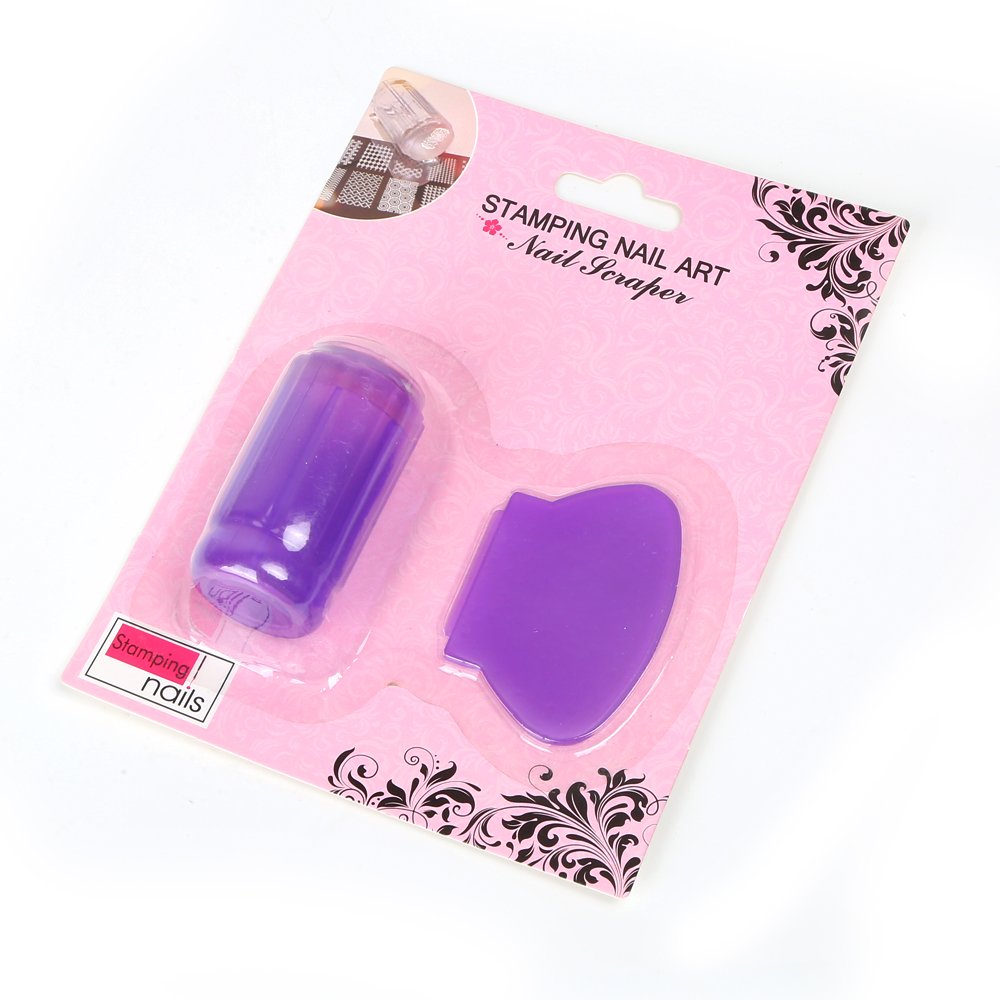 Set of Unique Nail Art Stamping Plates for Creative Manicures Nail Design Stamp Set