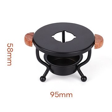 Sealing Wooden Metal Wax Warmer Tripod Fire Paint Wax Seal Stamp Stick Warmer Wax Furnace Stove