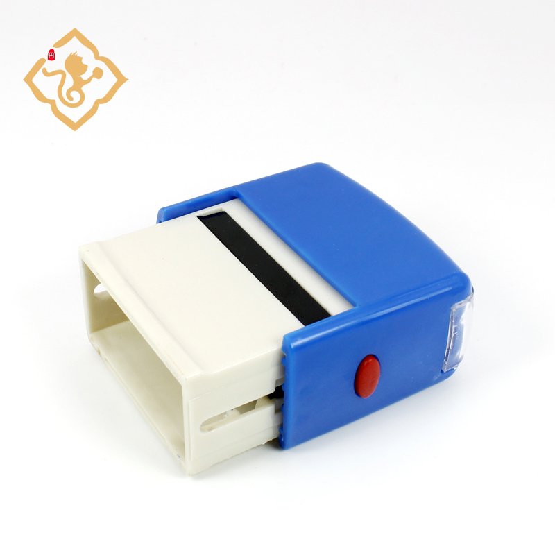 Factory Make Custom Small Or Big Size Self Inking Stamp Rubber Office Rubber Stamp With Ink Color And Ink Pad