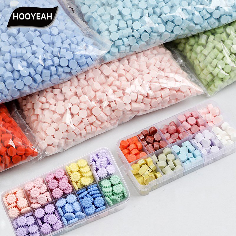 Octagonal bagged lacquer wax 500g/0.5kg, 88 colors, sealed wax beads, manufacturer wholesale