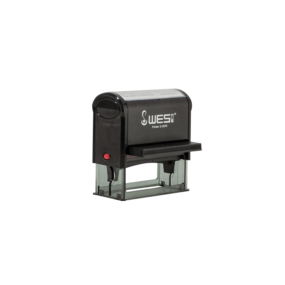 Customized Self-Inking Stamp Office Use Rubber Stamper Maker