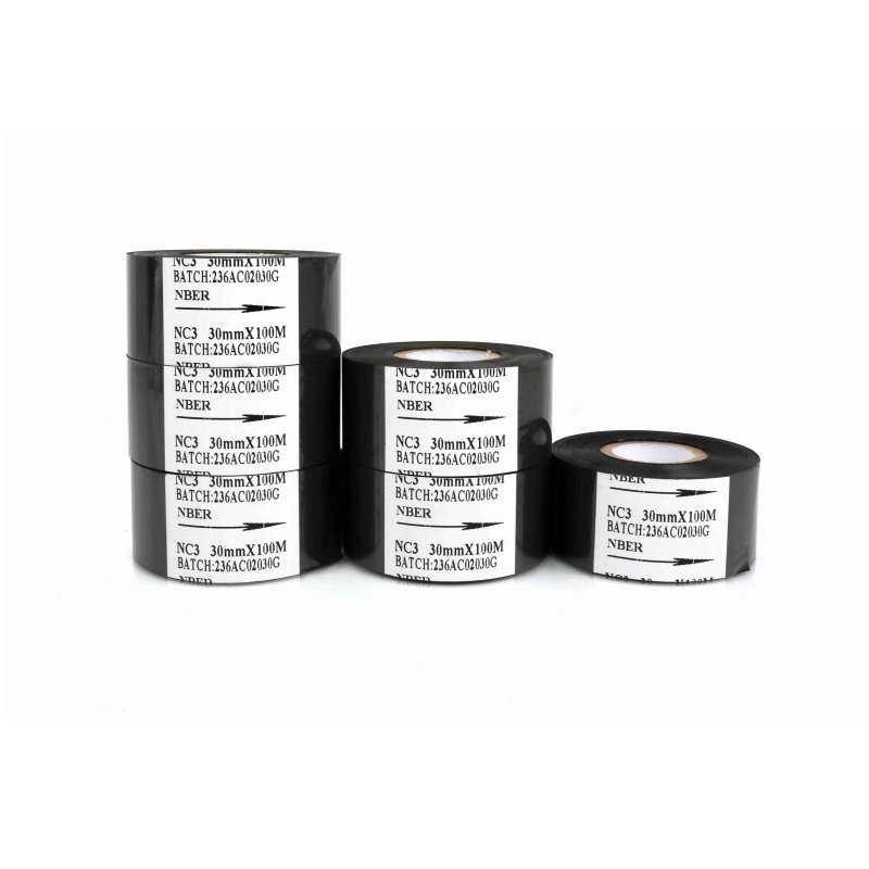 NBER Coding Foil 25mm 30mm 35mm Hot stamp Foil On HP241b DY8 Date Printer Hot Stamping Date Ribbon