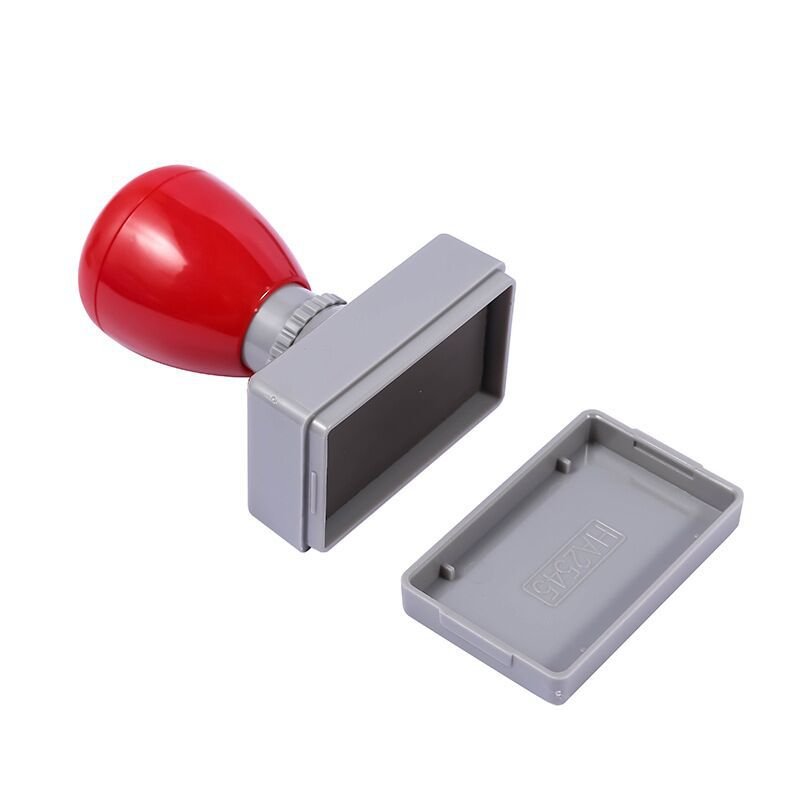 Factory Wholesale HA with 7mm Foam Atom Stamp Custom Rubber Teacher Flash Stamp Handle Ink Stationary