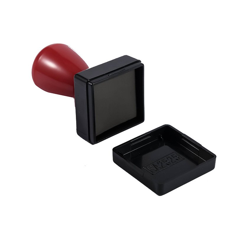 Factory Wholesale HA with 7mm Foam Atom Stamp Custom Rubber Teacher Flash Stamp Handle Ink Stationary