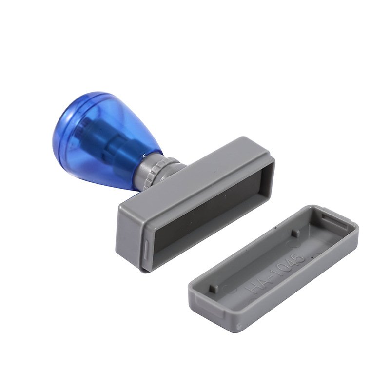 Factory Wholesale HA with 7mm Foam Atom Stamp Custom Rubber Teacher Flash Stamp Handle Ink Stationary