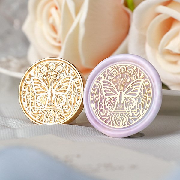 China Manufacturer Personalized Brass Resin Door to door Shipping custom wax seal stamp Paper and Plastic for Decoration