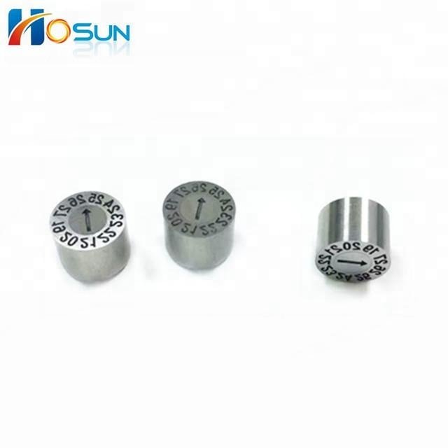 Manufacture mold date stamp components insert