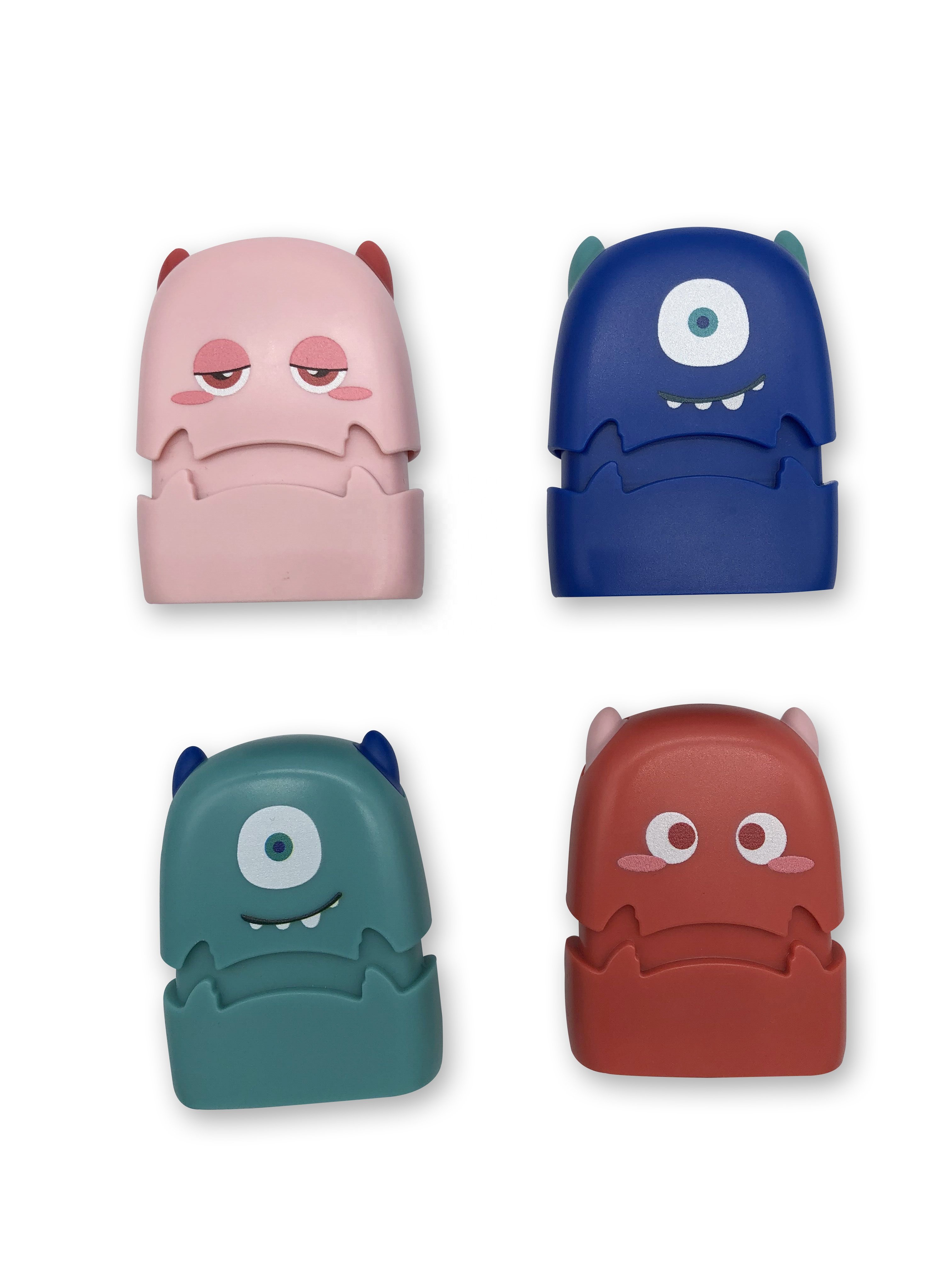 new style cartoon monster flash toy stamp