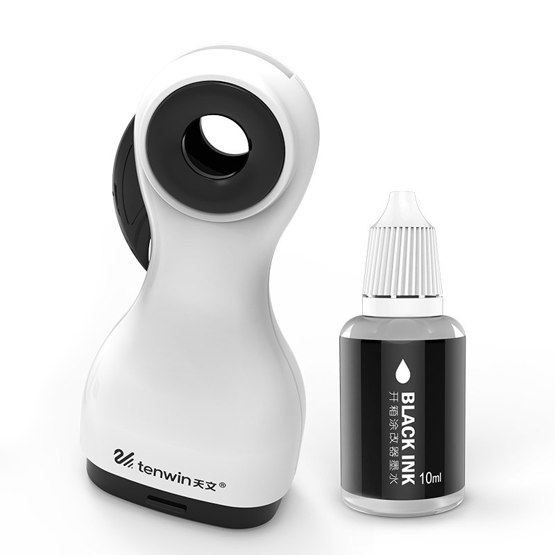 Tenwin 7605 Identity Theft Prevention Confidential Security Secure Stamp Roller Self-Inking
