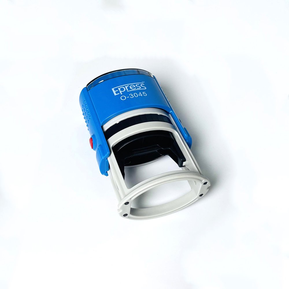 Automatic Seal Stamp Machine 30 * 45 mm Self-inking Plastic Stamp Making Machine Personal Office Oval Seal Stamp Machine