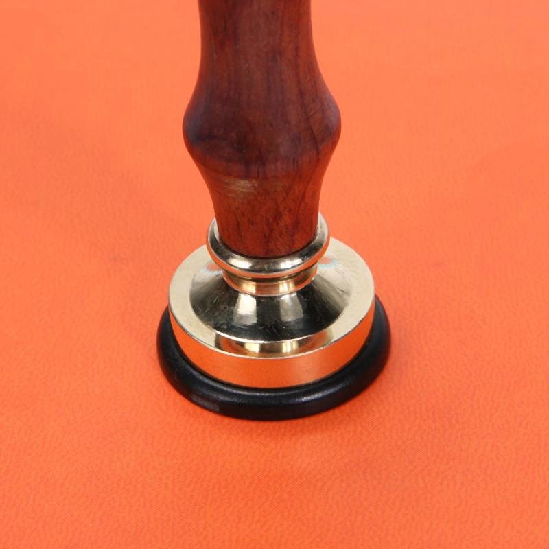 Custom Logo Wood Handle Stamp, Personalized Wax Seal Stamp