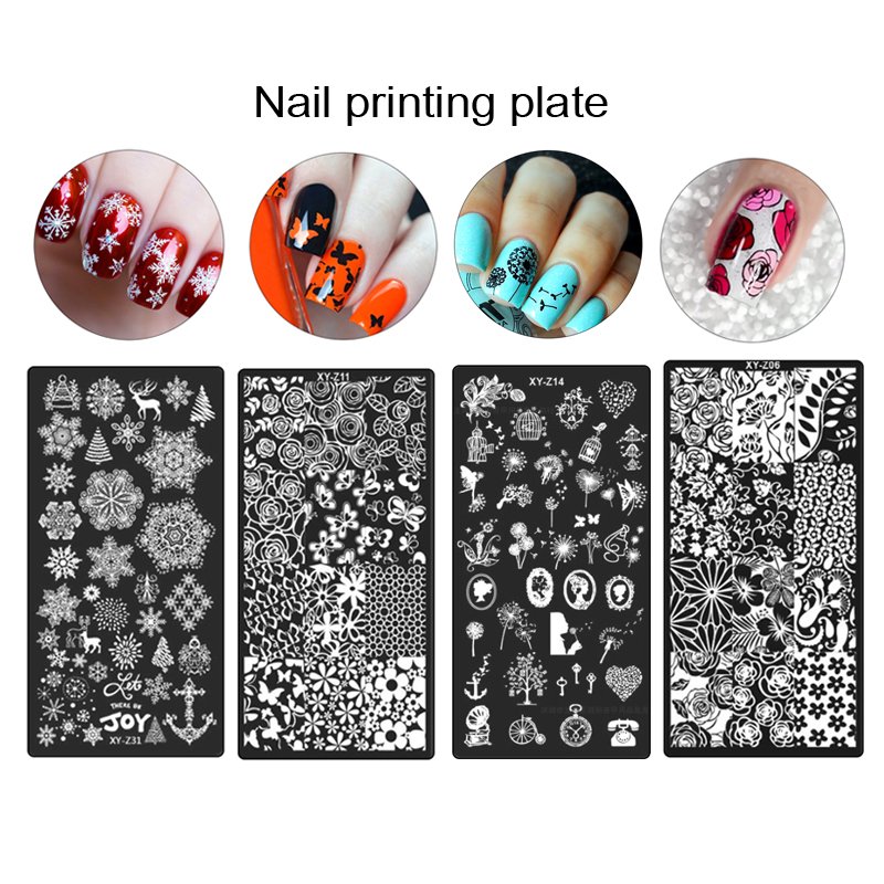 Premium Quality Nail Art Stamper with Creative Designs Stamping Plate for Innovative Nail Art OUTFITS